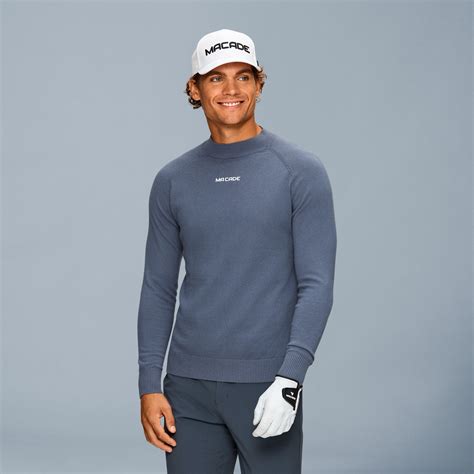 Macade golf - The Original Golf Jogger. The Four-Way Stretch Jogger was introduced in the Spring of 2019 and has since been worn by our community all over the world. The model first saw the light of day on the PGA Tour at the 121th US.Open in 2021, worn by our ambassador Garrick Higgo. It's influential design with the half-cuffed leg opening and seamless ... 